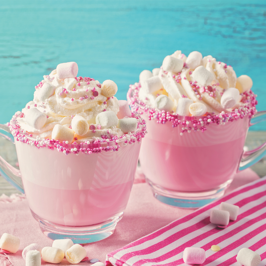 Pink Color Changing White Hot Chocolate Mix