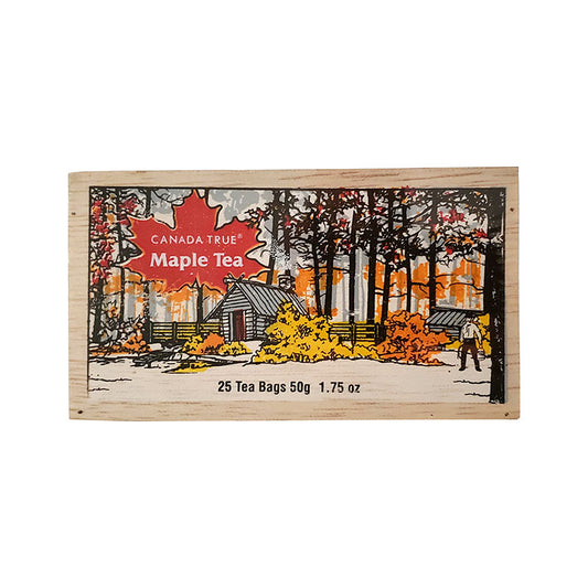 Maple Tea Wooden Box - 25 teabags