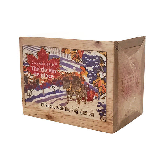 Icewine Tea Wooden Box - 12 teabags