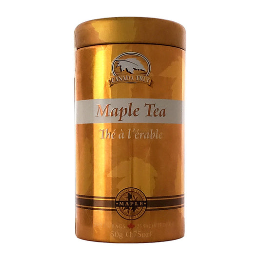 Maple Tea Round Tin - 25 teabags