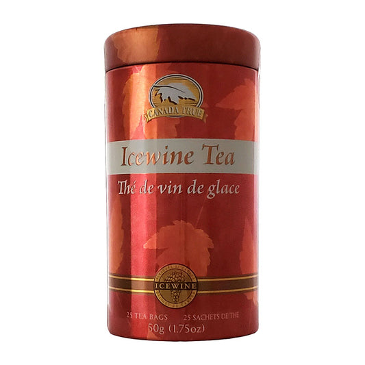 Icewine Tea Round Tin - 25 teabags