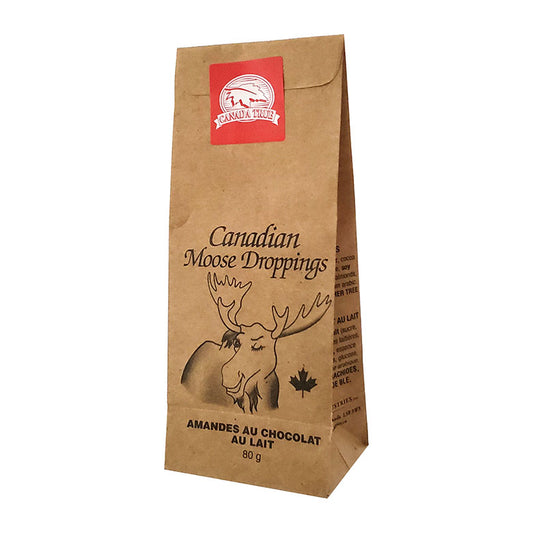 Canadian Moose Droppings - Milk Chocolate Almonds 80g