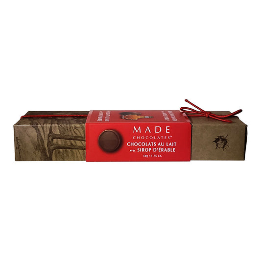 Milk Chocolates with Maple Syrup Long Box